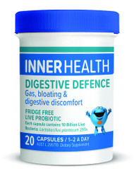 3 PACK OF Inner Health Digestive Defence 20 Capsules