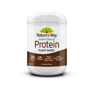 3 PACK OF Natures Way Instant Natural Protein Chocolate 375g