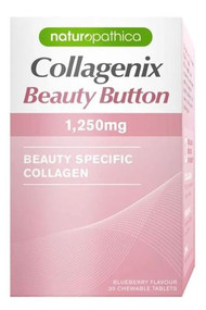 3 PACK OF Naturopathica Collagenix Beauty Button 1250mg 30 Tablets