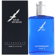 3 PACK OF Blue Stratos Aftershave Lotion 100ml