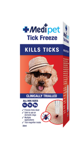 3 PACK OF Medi Pet Freeze Tick Off 38ml