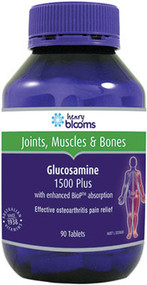 3 PACK OF Henry Blooms Glucosamine 1500 Plus 90 Tablets
