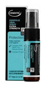 3 PACK OF Comvita Propolis Oral Spray Extra Strength 20ml