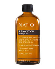 3 PACK OF Natio Happiness Massage Oil Relaxation 200ml