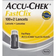3 PACK OF Accu-Chek Fast Clix 102