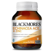 3 PACK OF Blackmores Echinacea Ace + Zinc 60 Tablets