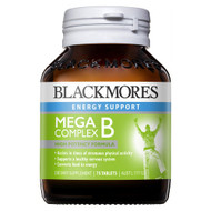 3 PACK OF Blackmores Mega B Complex 75 Tablets