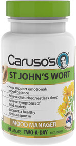 3 PACK OF Caruso's St Johns Wort 60 Tablets