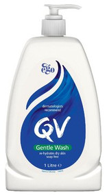 3 PACK OF Ego Qv Wash Gentle 1 Litre