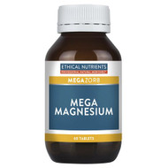 3 PACK OF Ethical Nutrients Megazorb Mega Magnesium 60 Tablets