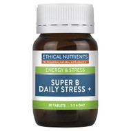 3 PACK OF Ethical Nutrients Super B Daily Stress + 30 Tablets