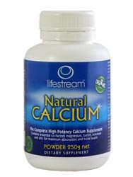 3 PACK OF Lifestream Natural Calcium Powder 100G