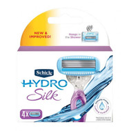3 PACK OF Schick Hydro Silk Blade Refills 4 Cartridges