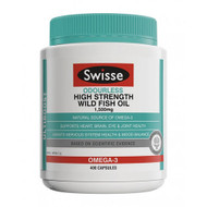 3 PACK OF Swisse Odourless High Strength Wild Fish Oil 1500mg 400 Capsules
