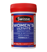 3 PACK OF Swisse Ultivite Womens Formula 1 60 Tablets