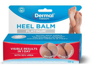 3 PACK OF Dermal Therapy Heel Balm Platinum 125g