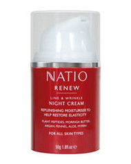 Natio Renew Line & Wrinkle Night Cream 50g
