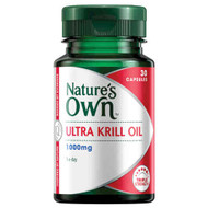 Natures Own Ultra Krill Oil 1000mg Capsules 30