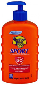 Banana Boat Sport Lotion SPF 50+ Pump 400g