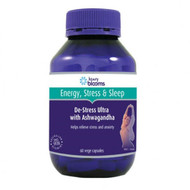 Henry Blooms De-Stress Ultra With Ashwagandha 60 Capsules