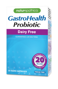 Naturopathica Gastrohealth Probiotic Dairy Free 20B 30 Capsules