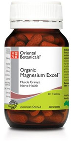 Oriental Botanicals Magnesium Excel 60 Tablets