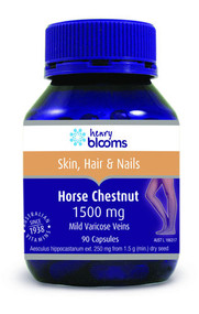 Henry Blooms Horse Chestnut 1500mg 90 Capsules