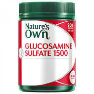 Nature's Own Glucosamine Sulfate 1500mg Tablets 200