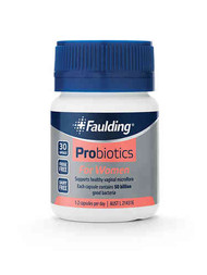Faulding Probiotics For Women 30 Capsules