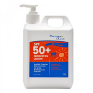 Pharmacy Choice Dry Touch Sunscreen Pump SPF 50+ 1 Litre