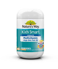 Natures Way Kids Smart Complete Multivitamin + Fish Oil 100 Capsules