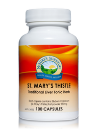 Natures Sunshine St Mary's Thistle 100 Capsules