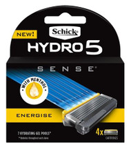 Schick Hydro 5 Sense Energise Blade Refills 4 Pack