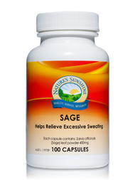 Natures Sunshine Sage 100 Capsules