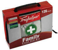 Trafalgar First Aid Kit Silver 126pc
