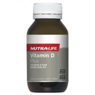 Nutra Life Vitamin D Plus 180 Capsules