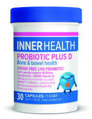 Inner Health Probiotic Plus D 30 Capsules