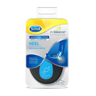 Scholl In-Balance Orthotics Heel Insole Small 1 Pair