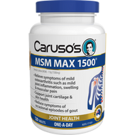 Caruso's MSM Max 1500 Tablets 120