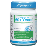 Life Space 60+ Years Probiotic Capsules 60