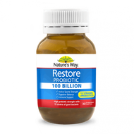 Natures Way Restore Probiotics 100 Billion 30 Capsules