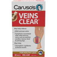 Caruso's Veins Clear Tablets 60