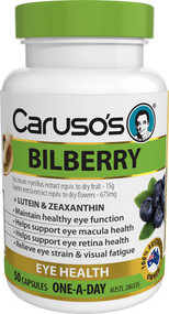 Caruso's Bilberry 50 Capsules