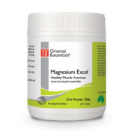 Oriental Botanicals Magnesium Excel Powder Lemon Lime 330g
