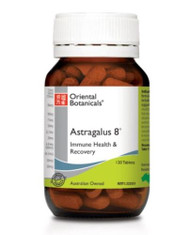 Oriental Botanicals Astragalus 8 120 Tablets