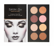 Skin O2 Contour Blush & Glow Powder Palette