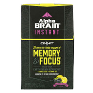 Onnit, AlphaBRAIN Instant, Memory & Focus, Blackberry Lemonade Flavor, 30 Packets, 0.14 oz (3.9 g) Each,Onnit, AlphaBRAIN Instant, Memory & Focus, Blackberry Lemonade Flavor, 30 Packets, 0.14 oz (3.9 g) Each