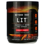GNC Beyond Raw, LIT, Clinically Dosed Pre-Workout, Fruit Punch, 14.01 oz ( 397.2 g),GNC Beyond Raw, LIT, Clinically Dosed Pre-Workout, Fruit Punch, 14.01 oz ( 397.2 g)