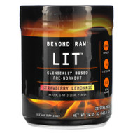 GNC Beyond Raw, LIT, Clinically Dosed Pre-Workout, Strawberry Lemonade, 14.55 oz (412.5 g),GNC Beyond Raw, LIT, Clinically Dosed Pre-Workout, Strawberry Lemonade, 14.55 oz (412.5 g)