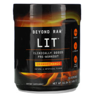 GNC Beyond Raw, LIT, Clinically Dosed Pre-Workout, Orange Mango, 14.34 oz (406.5 g),GNC Beyond Raw, LIT, Clinically Dosed Pre-Workout, Orange Mango, 14.34 oz (406.5 g)